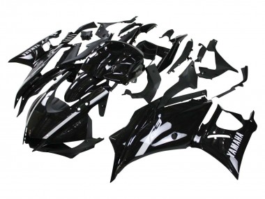 Noir Brillant Blanc Carénage Moto Yamaha YZF R3/R25 2019-2021 Pas Chère