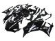 Noir Brillant Blanc Carénage Moto Yamaha YZF R3/R25 2019-2021