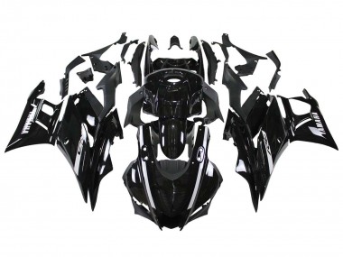 Noir Brillant Blanc Carénage Moto Yamaha YZF R3/R25 2019-2021 Pas Chère