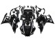 Noir Brillant Blanc Carénage Moto Yamaha YZF R3/R25 2019-2021