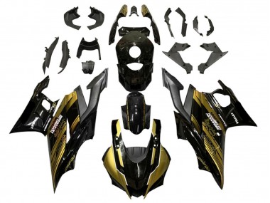 Or Noir Brillant Semakin Didepan Carénage Moto Yamaha YZF R3/R25 2019-2021 Pas Chère