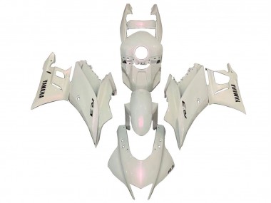 Blanc Carénage Moto Yamaha YZF R3/R25 2019-2021 Pas Chère