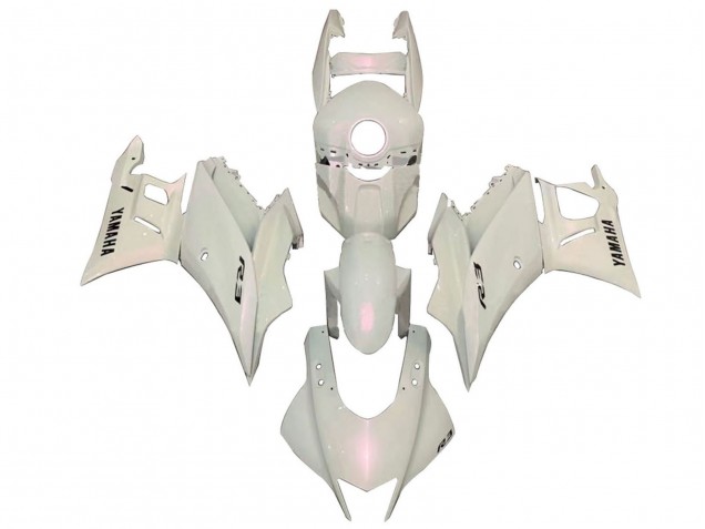 Blanc Carénage Moto Yamaha YZF R3/R25 2019-2021
