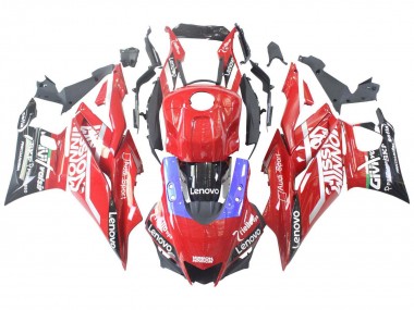Rouge Violet Noir Valsir Lenovo Carénage Moto Yamaha YZF R3/R25 2019-2021 Pas Chère
