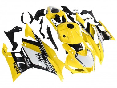 Jaune Blanc Noir Bande Carénage Moto Yamaha YZF R3/R25 2019-2021 Pas Chère