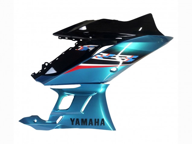 Bleu Blanc Rouge Noir Carénages Moto Yamaha YZF R3/R25 2022-2024