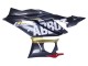 Noir Fibre de Carbone Style Or Rouge ABBOT Carénage Moto Yamaha YZF R3/R25 2022-2024