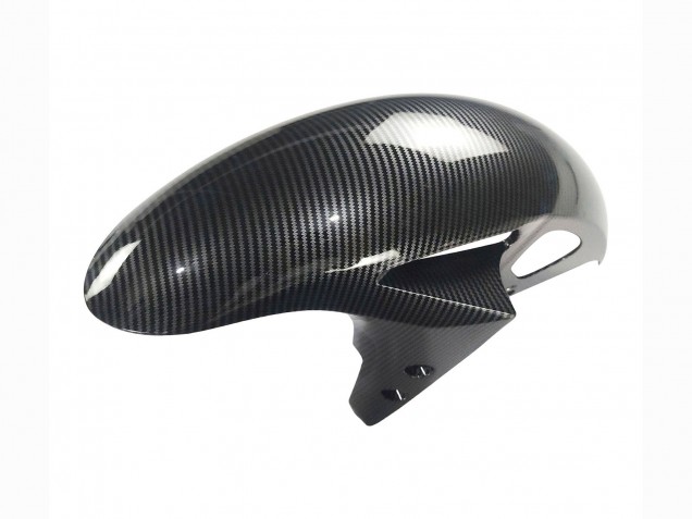 Noir Fibre de Carbone Style Argent Bleu Carénage Moto Yamaha YZF R3/R25 2022-2024