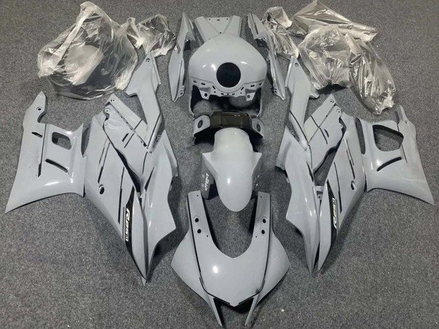 Nardo Gris Carénage Moto Yamaha YZF R3/R25 2022-2024