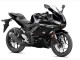 Noir Brillant Carénages Moto Yamaha YZF R3/R25 2022-2024