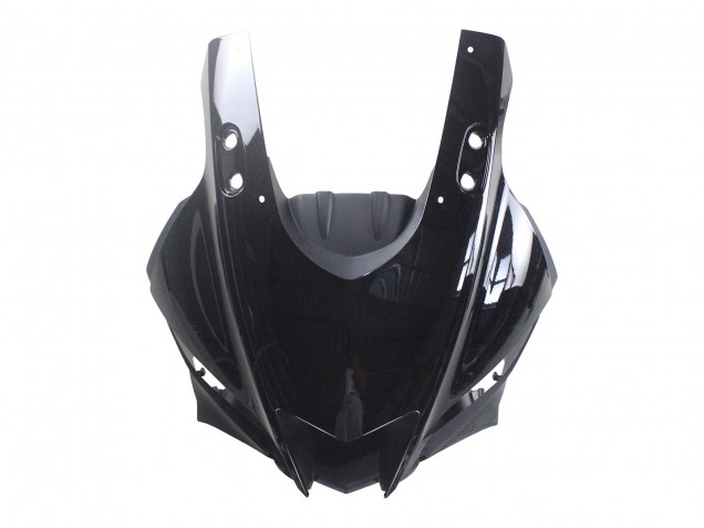Noir Brillant Carénages Moto Yamaha YZF R3/R25 2022-2024
