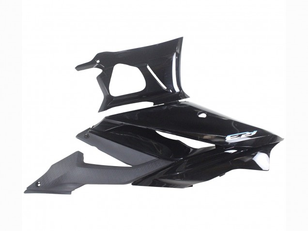 Noir Brillant Carénages Moto Yamaha YZF R3/R25 2022-2024