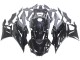 Noir Brillant Carénages Moto Yamaha YZF R3/R25 2022-2024