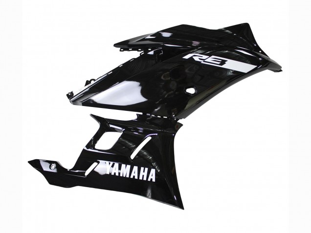 Noir Brillant Carénage Moto Yamaha YZF R3/R25 2022-2024