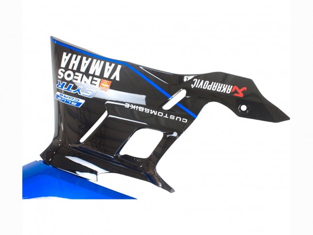 Bleu Noir ENEOS Carénage Moto Yamaha YZF R3/R25 2022-2024