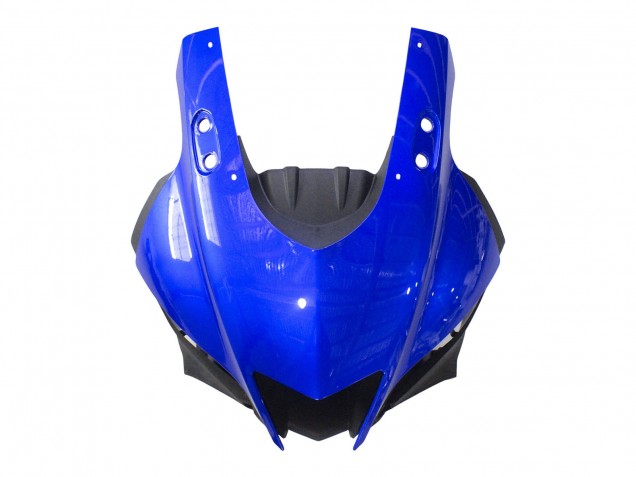 Bleu Blanc Noir Mat Carénage Moto Yamaha YZF R3/R25 2022-2024