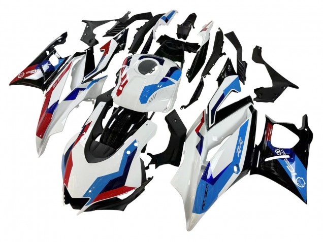 Blanc Bleu Rouge Noir Carénage Moto Yamaha YZF R3/R25 2022-2024