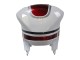 Blanc Rouge Noir Yamalube Carénage Moto Yamaha YZF R3/R25 2022-2024