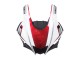 Blanc Rouge Noir Yamalube Carénage Moto Yamaha YZF R3/R25 2022-2024