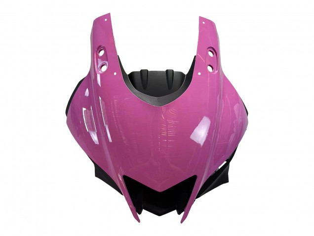 Rose Noir Brillant Monstre Carénage Moto Yamaha YZF R3/R25 2022-2024