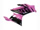 Rose Noir Brillant Monstre Carénage Moto Yamaha YZF R3/R25 2022-2024