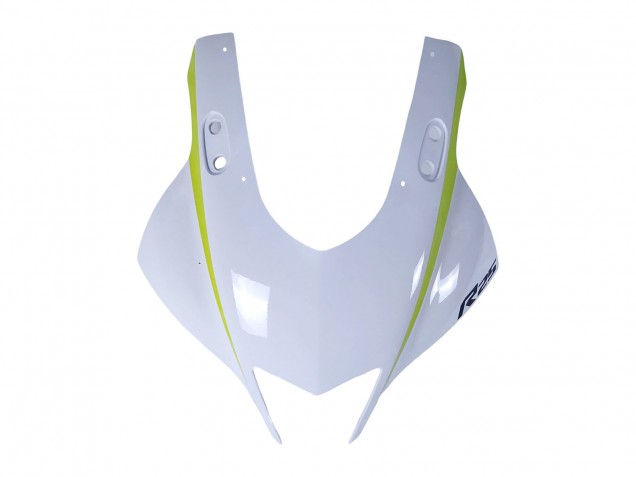 Blanc Jaune Noir Carénage Moto Yamaha YZF R3/R25 2022-2024