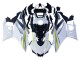 Blanc Jaune Noir Carénage Moto Yamaha YZF R3/R25 2022-2024