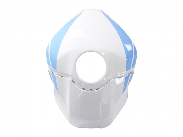 Blanc Bleu Clair Carénage Moto Yamaha YZF R3/R25 2022-2024