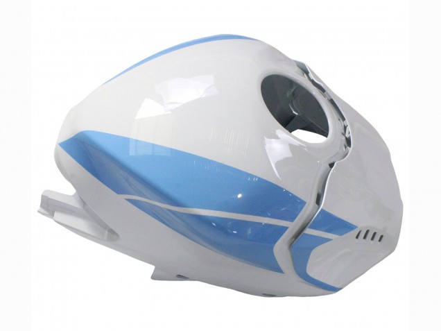 Blanc Bleu Clair Carénage Moto Yamaha YZF R3/R25 2022-2024
