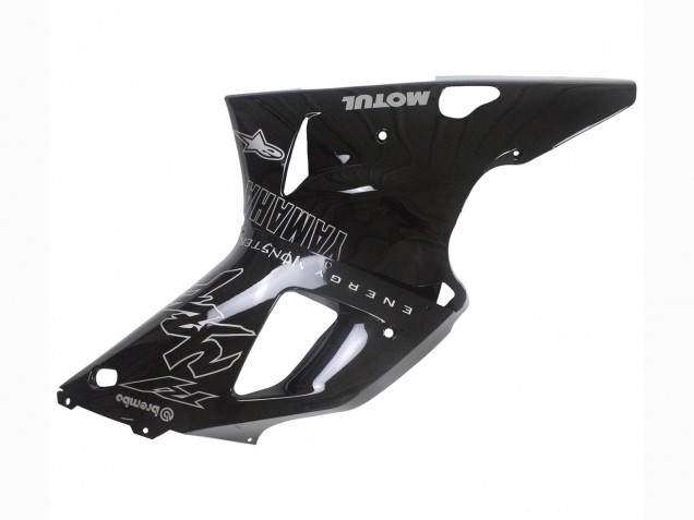 Noir Brillant Blanc Monstre Motul Carénage Moto Yamaha YZF 1000 R1 2000-2001