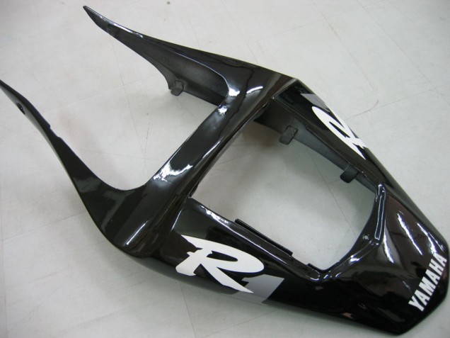 Noir Brillant Blanc Décalque Carénage Moto Yamaha YZF 1000 R1 2000-2001
