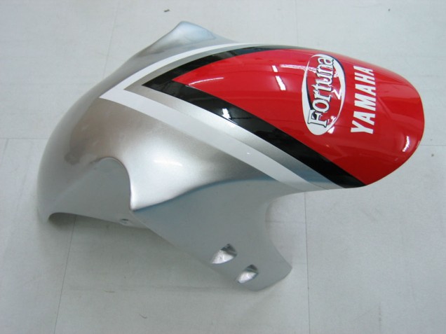 Argent Rouge Fortuna Motul Carénage Moto Yamaha YZF 1000 R1 2000-2001