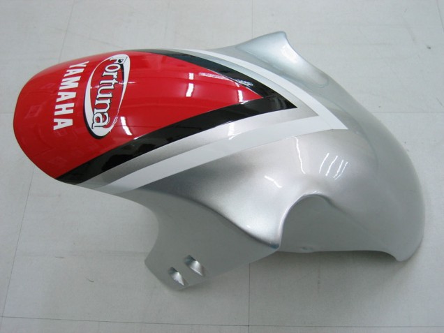 Argent Rouge Fortuna Motul Carénage Moto Yamaha YZF 1000 R1 2000-2001