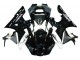 Noir Brillant Blanc Michelin Carénage Moto Yamaha YZF 1000 R1 2000-2001