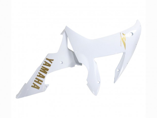 Blanc Or Décalque Carénage Moto Yamaha YZF 1000 R1 2002-2003