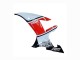 Blanc Rouge Noir Petronas Carénage Moto Yamaha YZF 1000 R1 2002-2003