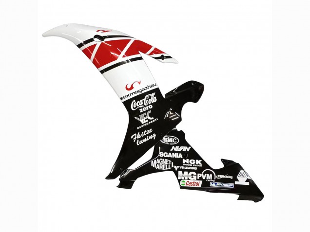Blanc Rouge Noir Castrol Carénage Moto Yamaha YZF 1000 R1 2002-2003