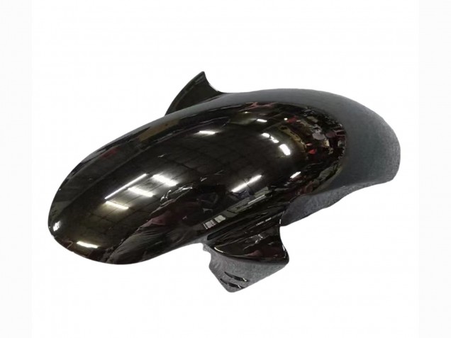 Noir Brillant Rouge Flamme Carénage Moto Yamaha YZF 1000 R1 2002-2003