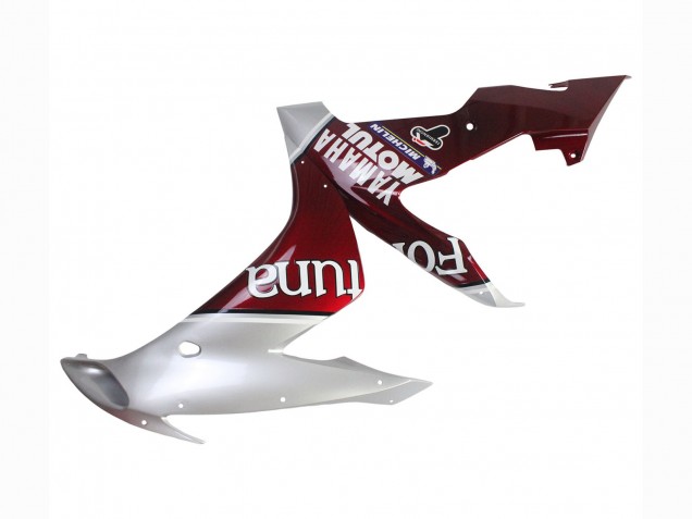 Argent Rouge Fortuna Motul Carénage Moto Yamaha YZF 1000 R1 2004-2006
