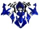 Bleu Blanc Carénage Moto Yamaha YZF 1000 R1 2004-2006