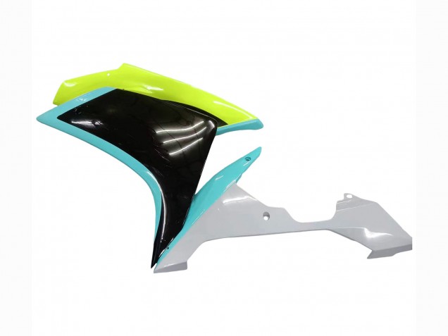 Bleu Clair Vert Citron Noir Carénage Moto Yamaha YZF 1000 R1 2007-2008
