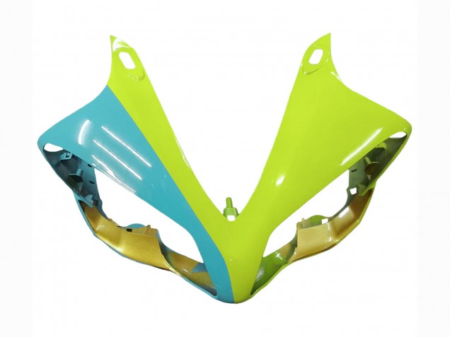 Bleu Clair Vert Citron Noir Carénage Moto Yamaha YZF 1000 R1 2007-2008