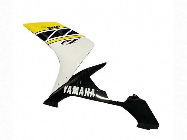 Jaune Blanc Noir Carénages Moto Yamaha YZF 1000 R1 2007-2008
