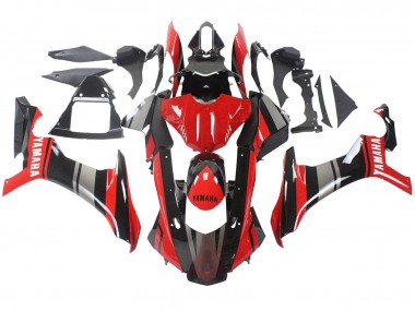 Rouge Noir Argent Carénage Moto Yamaha YZF 1000 R1 2015-2019 Pas Chère