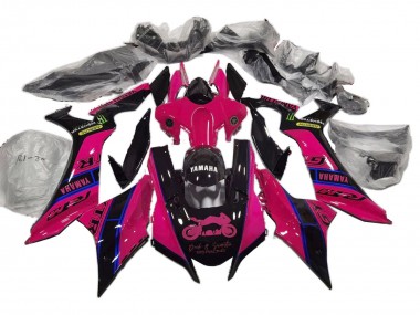 Rose Noir Bleu Carénage Moto Yamaha YZF 1000 R1 2020-2025 Pas Chère