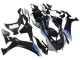 Noir Brillant Argent Bleu Carénage Moto Yamaha YZF 1000 R1 2020-2025
