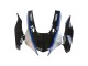 Noir Brillant Argent Bleu Carénage Moto Yamaha YZF 1000 R1 2020-2025