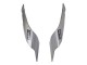 Noir Brillant Argent Bleu Carénage Moto Yamaha YZF 1000 R1 2020-2025