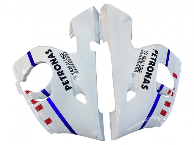 Blanc Bleu Rouge Fiat 99 Carénage Moto Yamaha YZF 600 R6 1998-2002