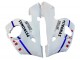 Blanc Bleu Rouge Fiat 99 Carénage Moto Yamaha YZF 600 R6 1998-2002